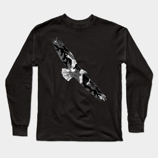 Camouflage White American Eagle Long Sleeve T-Shirt